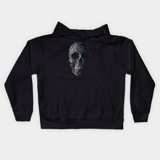 Sugar skull art graphic Kids Hoodie